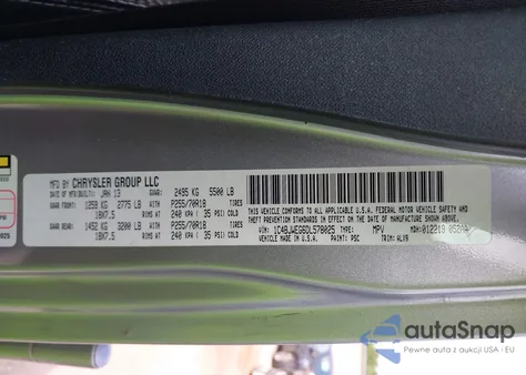 2013 Jeep Wrangler Unlimited Sahara from USA, damaged, VIN 1C4BJWEG6DL578025